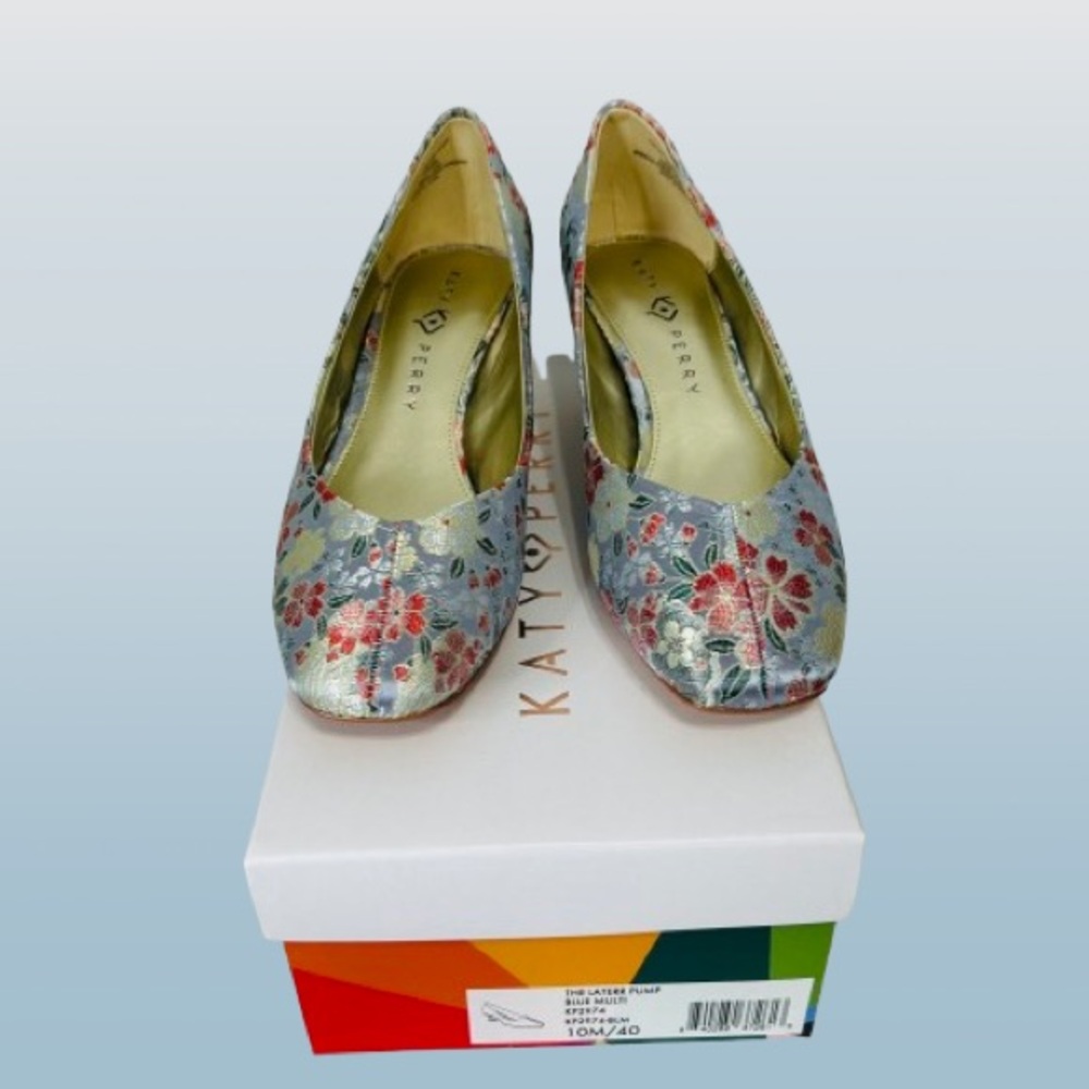 Katy Perry Women’s The Latern Pump Blue Multi 10M - Picture 16 of 16